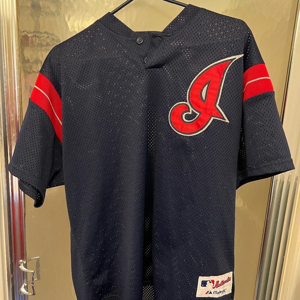 Cleveland Indians batting practice jersey. XL Majestic.